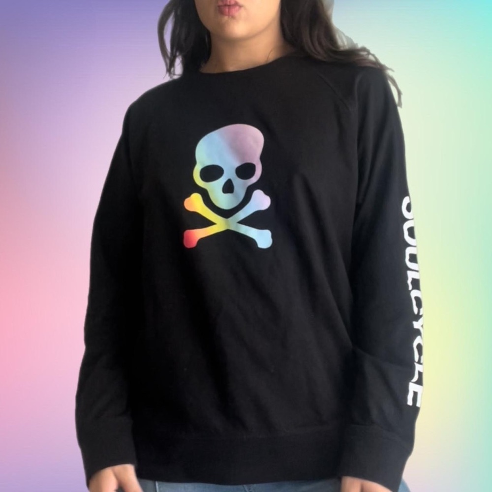 Soul Cycle Skull Sweater